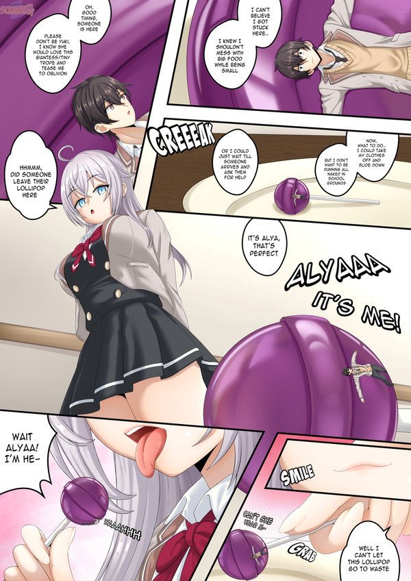 Alya's Little Treat Page 1