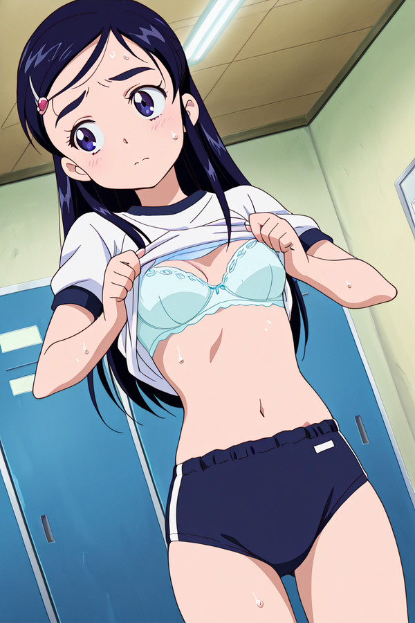 ほのか ブルマ脱衣