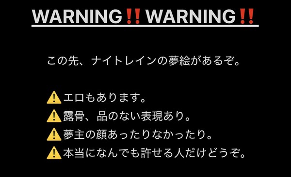 ナイトレ夢