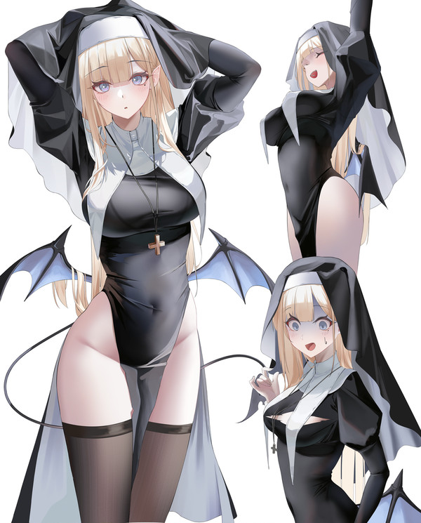 金髪シスターちゃん - 1/1