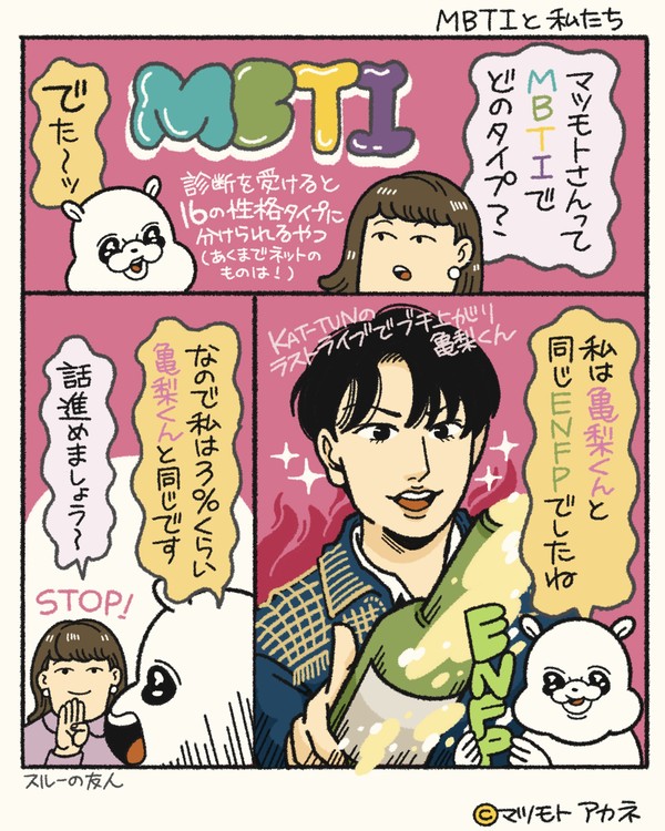 MBTIと私たちの絵日記