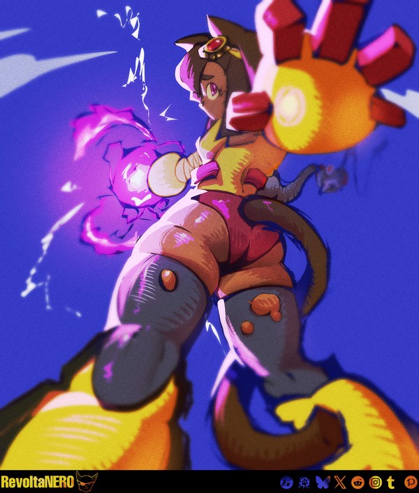 Fanart of Kit from GameOverse