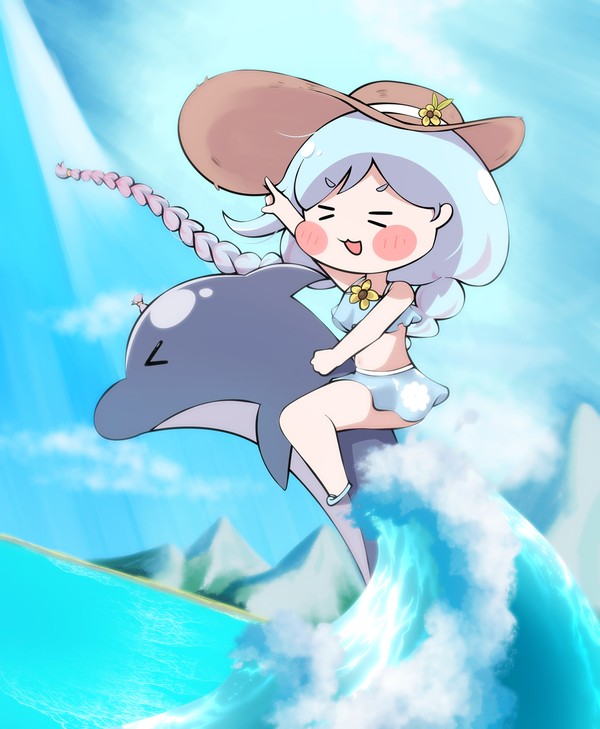 Naia crossing elemental mountain
