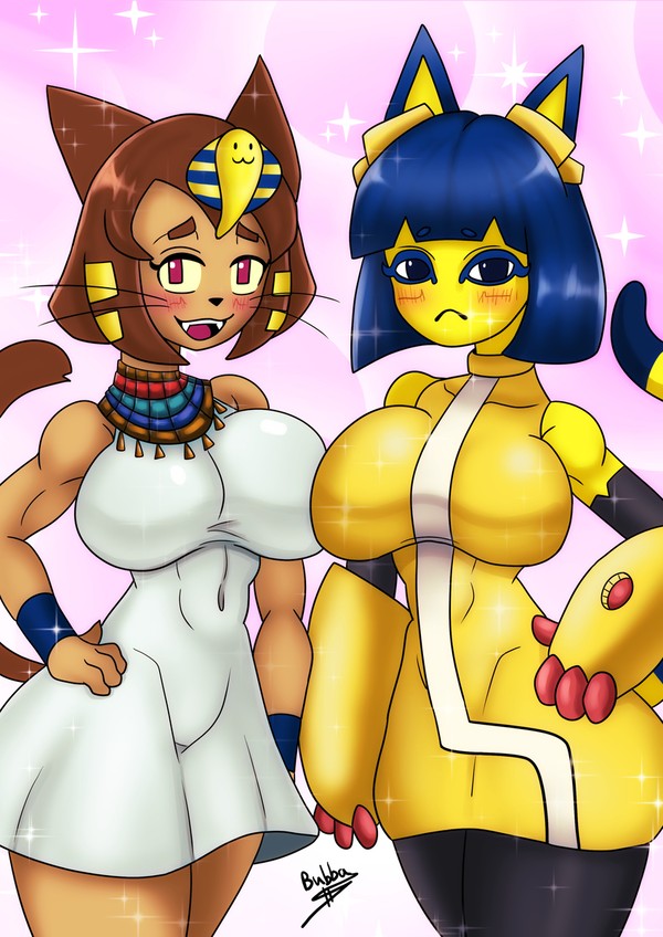 Kit x Ankha Outfit Swap