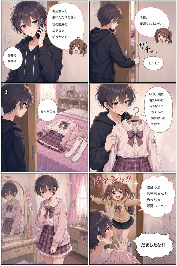[漫画]妹の策略 - 1/1