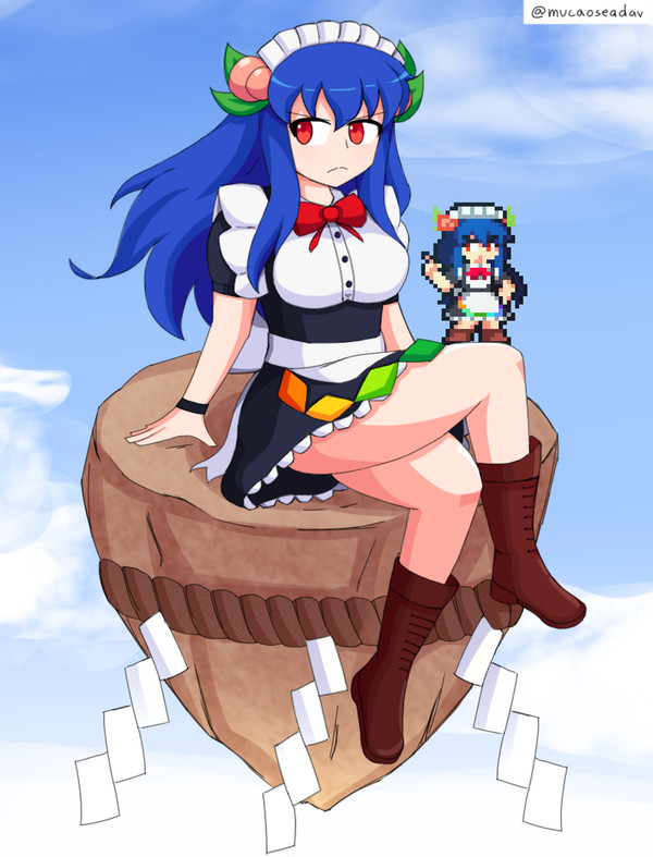 [Touhou] Tenshi (Maid suit)
