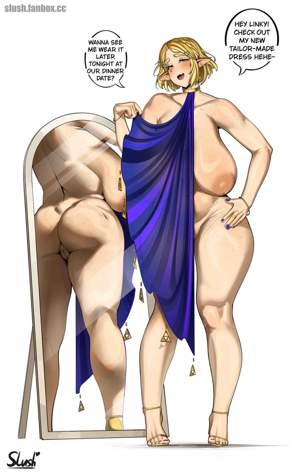 Zelda has a new dress~