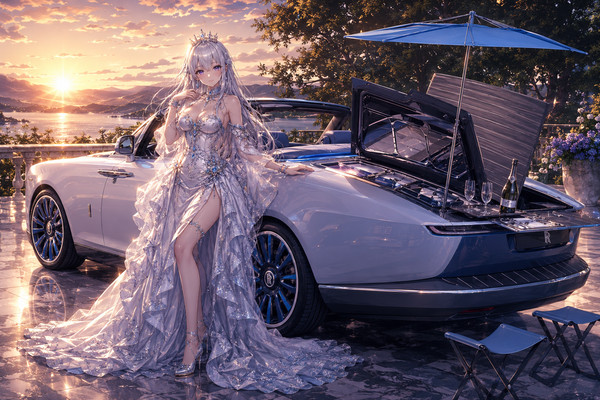 ロールス・ロイスとお姫様