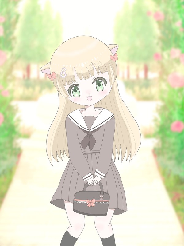 ブラウンセーラけもみみお嬢様ロリ