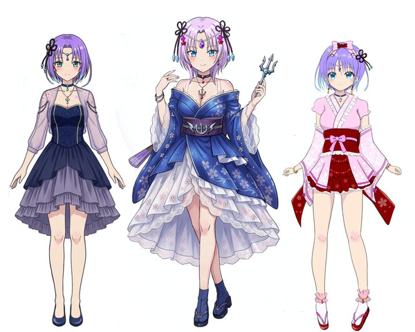 三姉妹のプロフィール🔱🩷💜