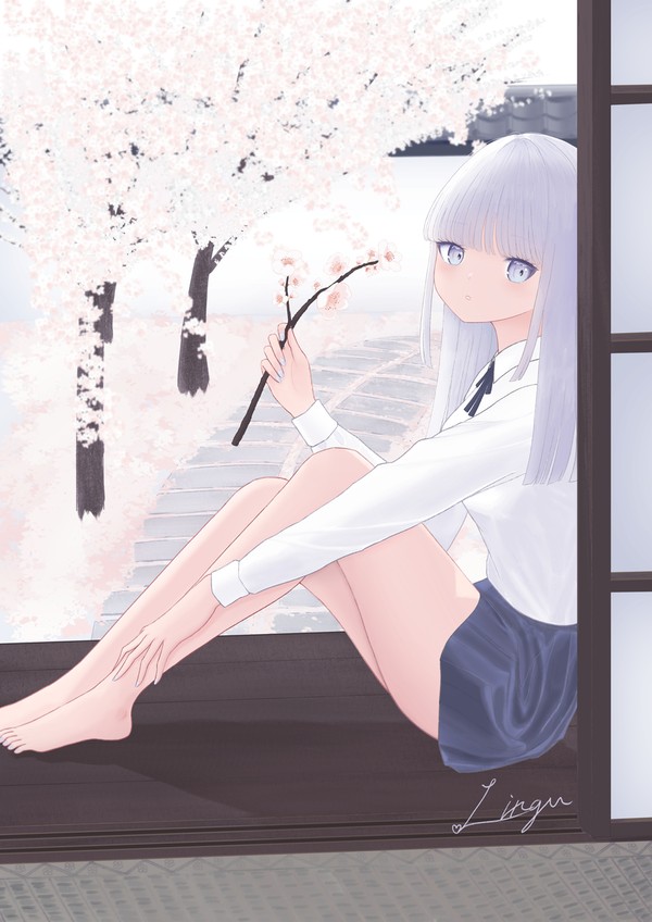 日庭梅花