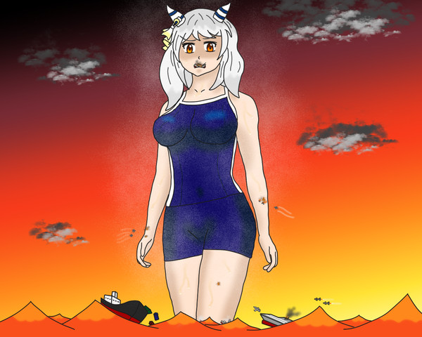 大怪獣ウマ娘ミラ子大進撃