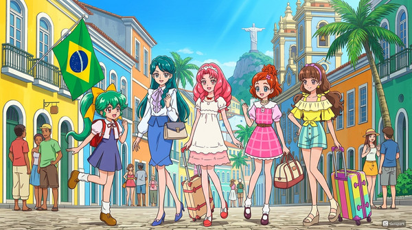 五Go!プリンセスプリキュアがブラジルへ旅立つ