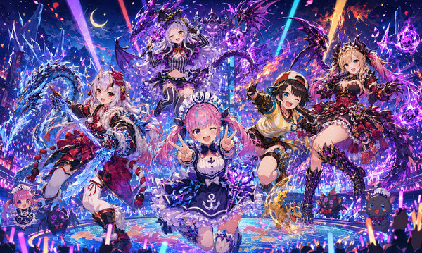 【もしも】2期生×モンハン擬人化合同ライブ！