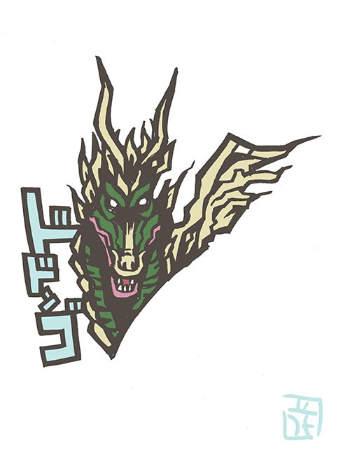 このタッチでウルトラマンの怪獣たち