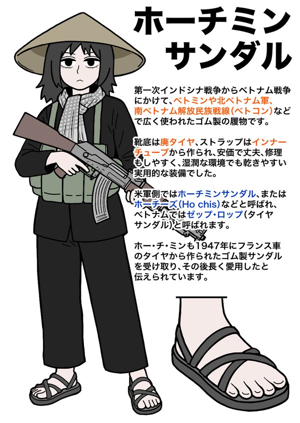 ホーチミンサンダル - 1/1