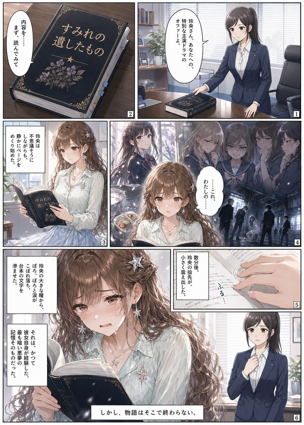 『すみれの遺したもの』と、最初の贈り物…漫画