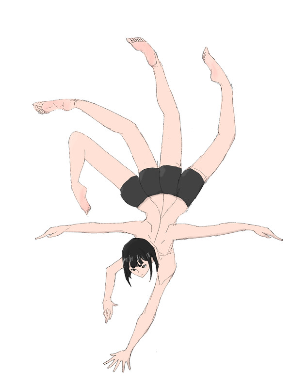 backflip!后空翻！