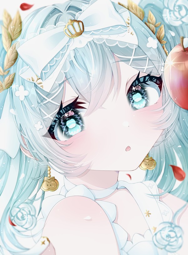 ❄︎.*❄️白い雪のプリンセスは🍎*❅·̩͙