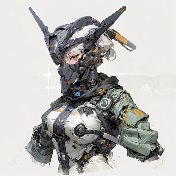 Girl and Robot