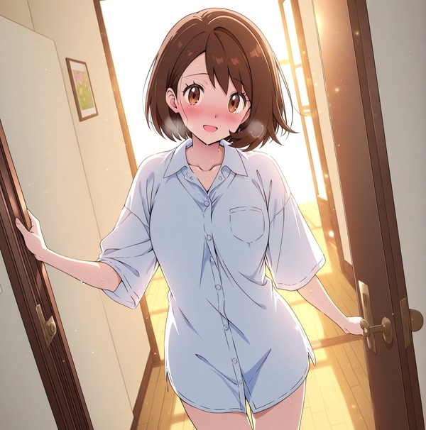 D.玄関口にて