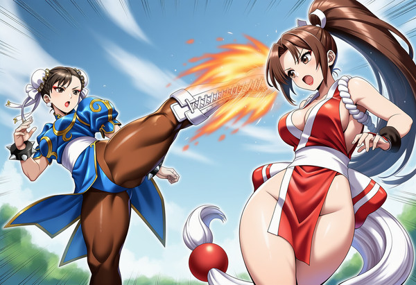 春麗vs舞