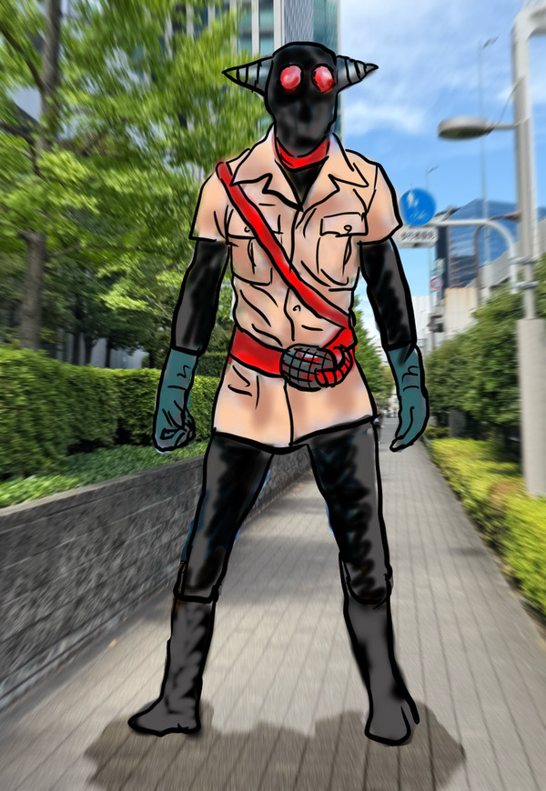 アクマ族の兵士アグマー 模写