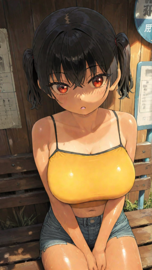 田舎のバス停