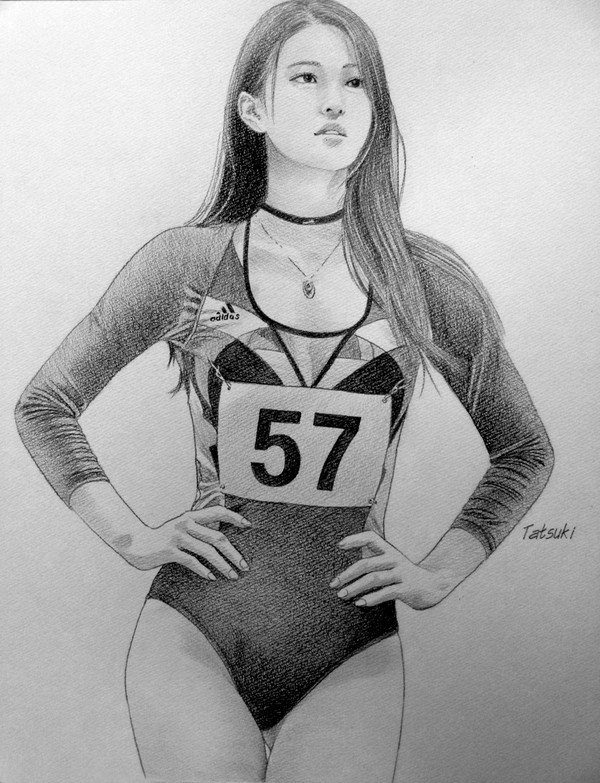陸上女子 8