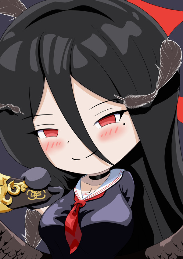 初描き羽川ハスミ