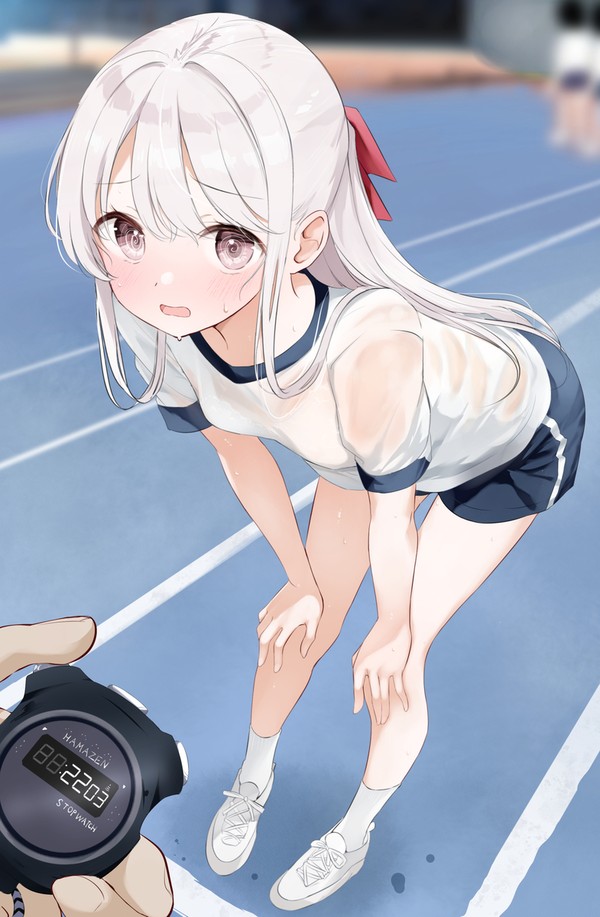 ぜ…全速力です…!!(+表情、透け差分)