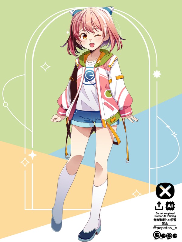 オリジナルVtuberキービジュ