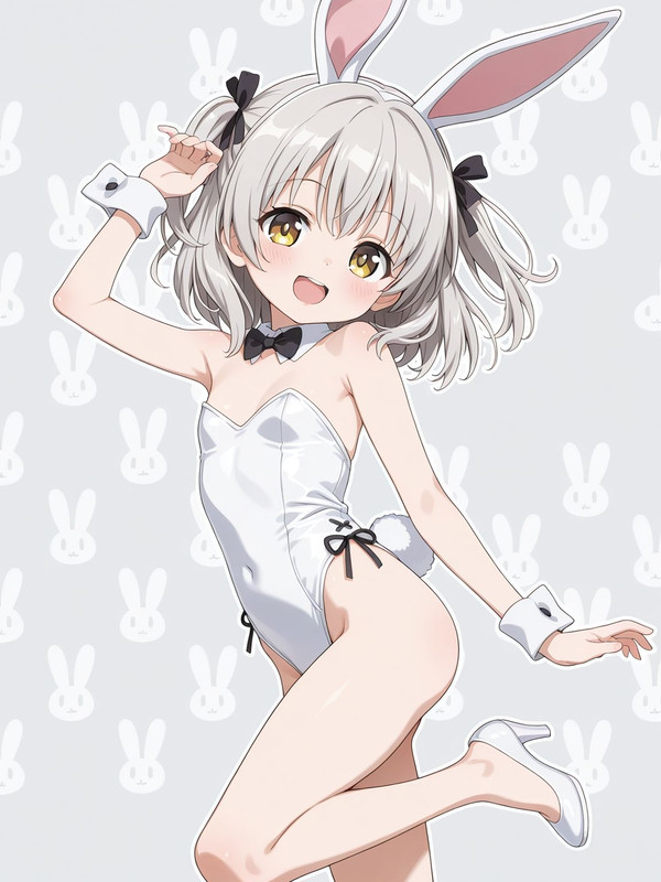 白うさぎ