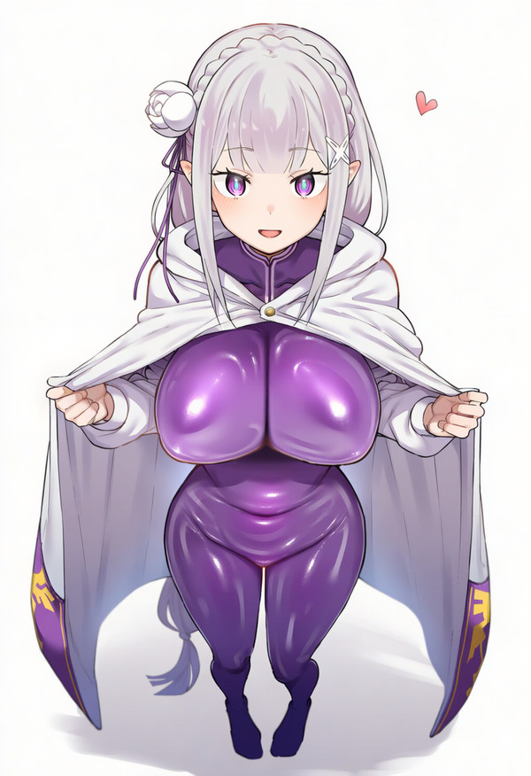 艾米莉娅 紫色紧身衣sex