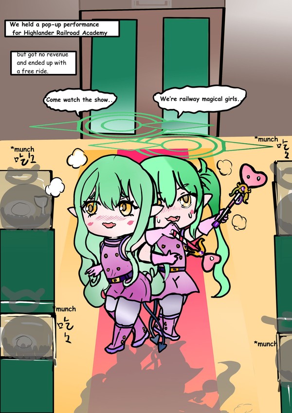 Railway Magical Girl/Highlander