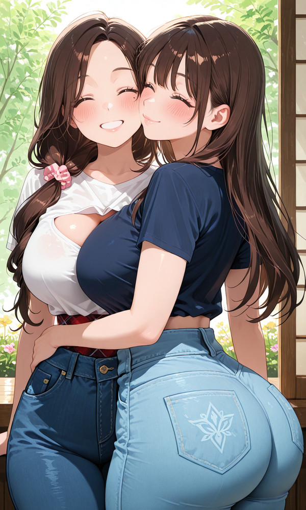 ☆今日のお題「ほっぺにキス」☆