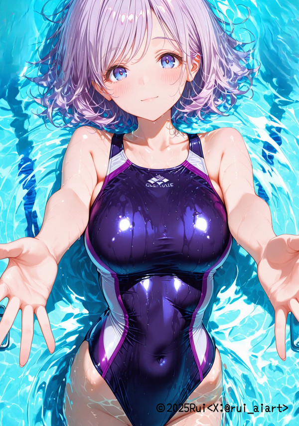 一緒に泳ご?🏊♀️💕