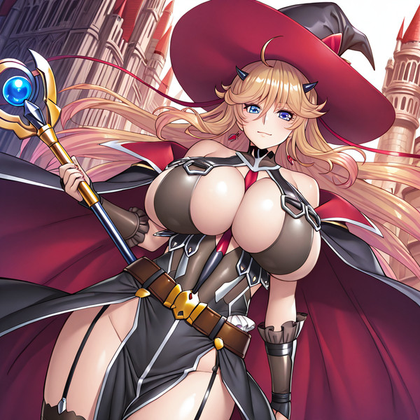 きらら先輩、妖艶魔女に変身!
