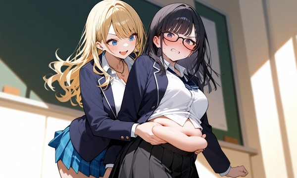 chubby couple