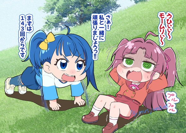 筋トレヒーローの出番です!