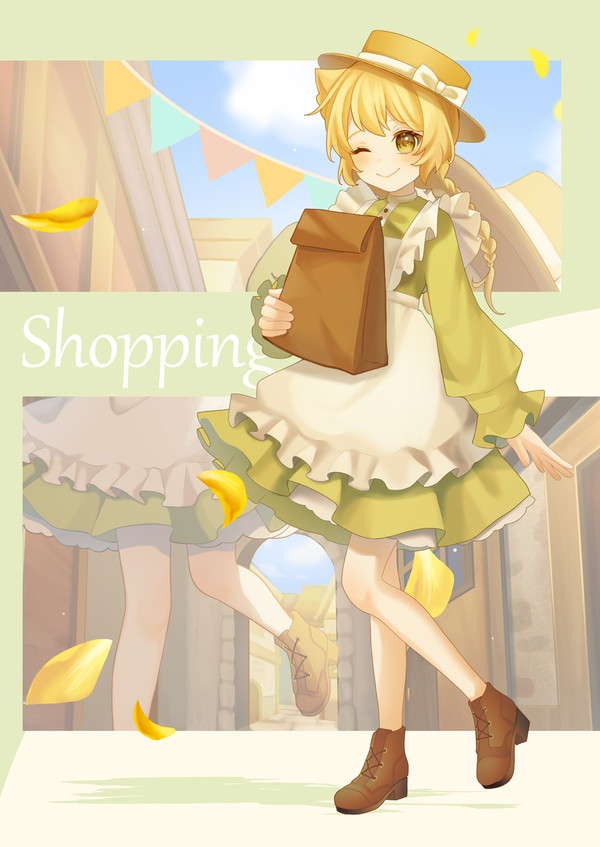 パン屋ちゃんお買い物バージョン！ - 1/1