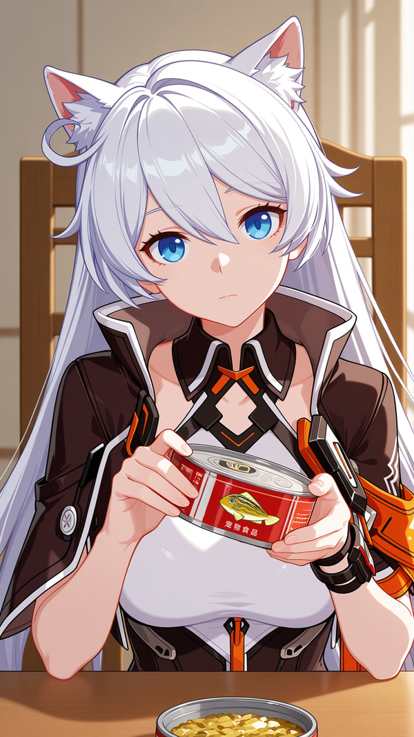 这个能吃吗喵? - Kiana Kaslana - 1/1
