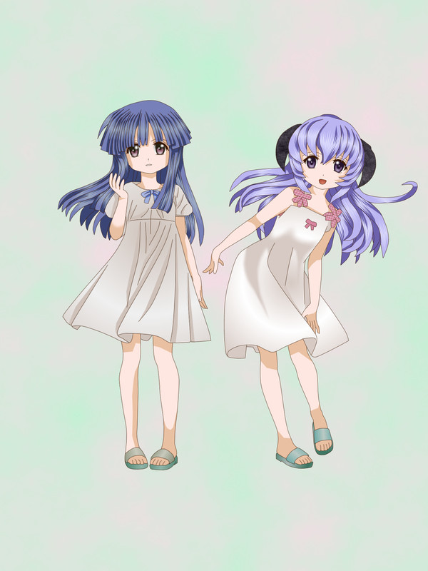 ひぐらしのなく頃に　古手梨花　羽入　オヤシロ様