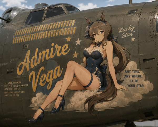 ノーズアートアヤベさん&カレンチャン