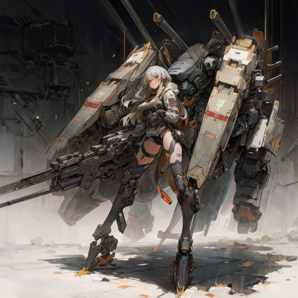 Girl and Robot