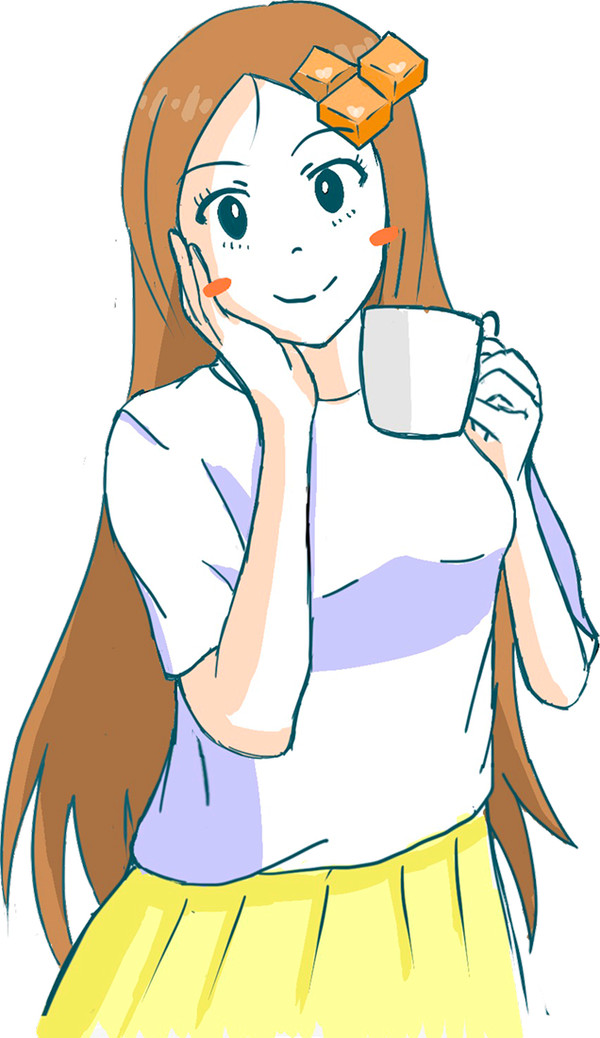 コーヒーの擬人化 ─ エルサルバドル ─