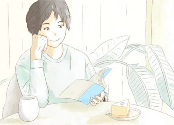本を読む人