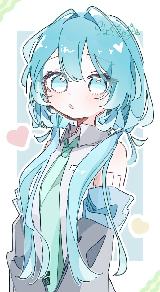 おさげミク - 1/1