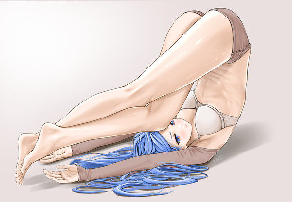 halasana yoga fold - 1/1