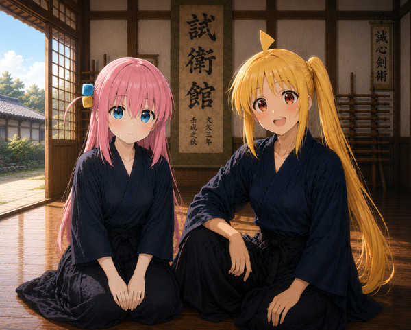 近藤勇(伊地知虹夏)×沖田総司(後藤ひとり)